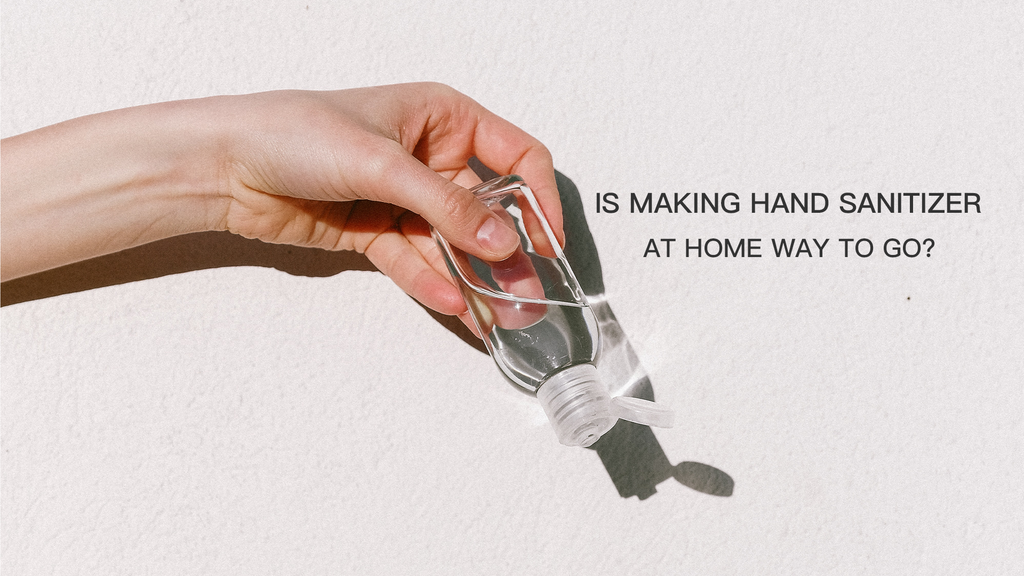 Is making hand sanitizer at home the way to go?